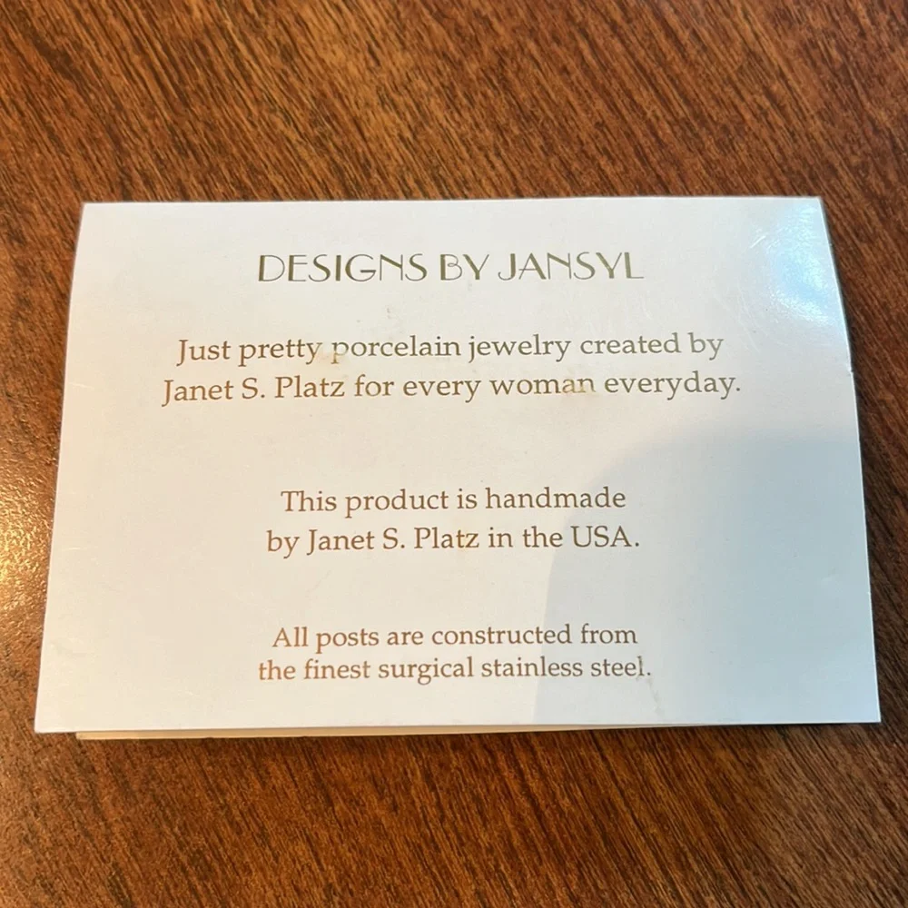 DESIGNS BY JANSYL never card